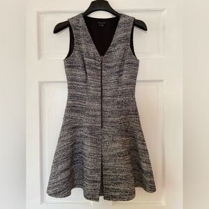 Theory Boucle Zip Dress